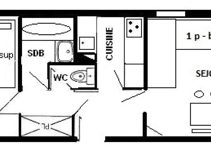 Le Belvedere - 2 Pieces 5 Pers - Le Belvedere- 021be - Plagne Villages Mae-1874
